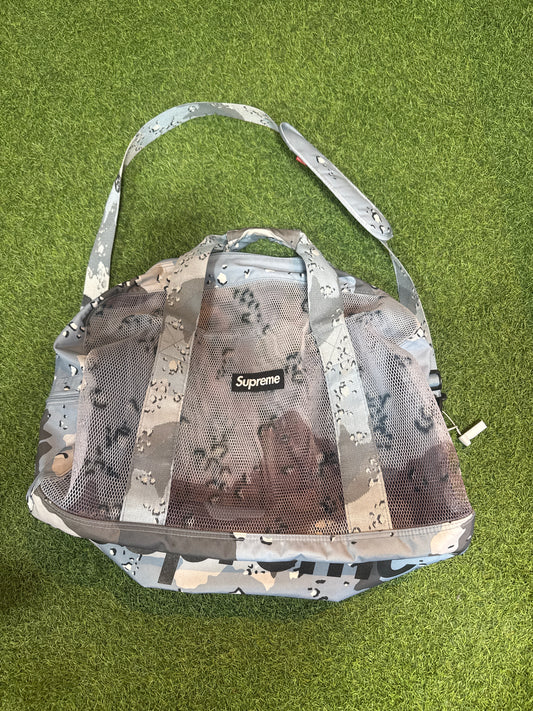 Supreme Camo Gry Duffel (PO)