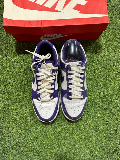 DUNK LOW COURT PURPLE SZ. 9.5 (PO)