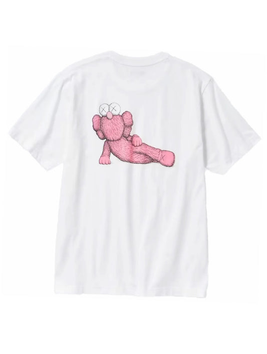 KAWS TSHIRT PINK SZ. (New)