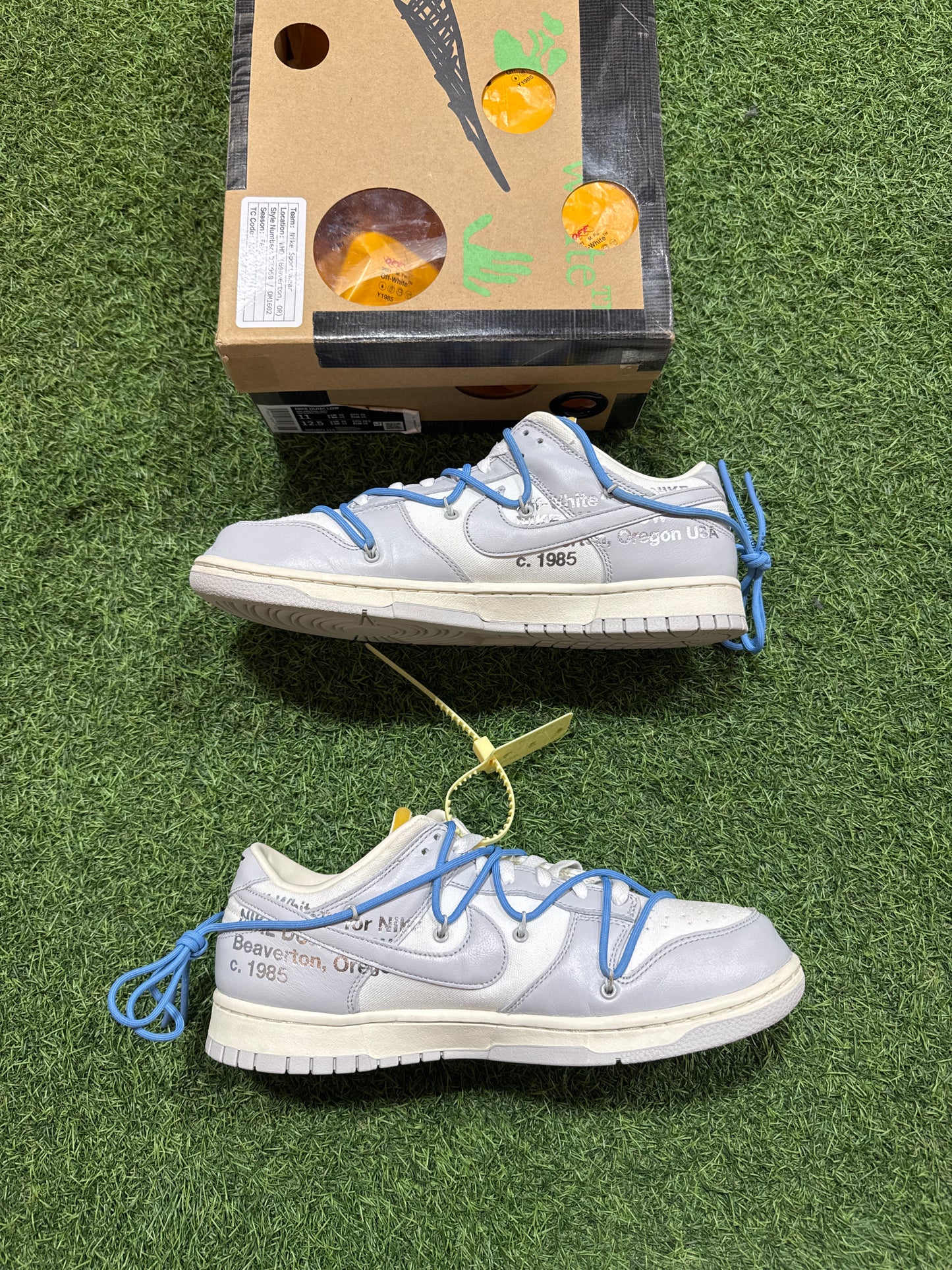 OFFWHITE DUNK LOT #5 SZ. 11