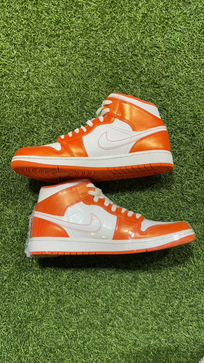 RETRO 1 MID ORANGE SZ. 9.5 (PO)