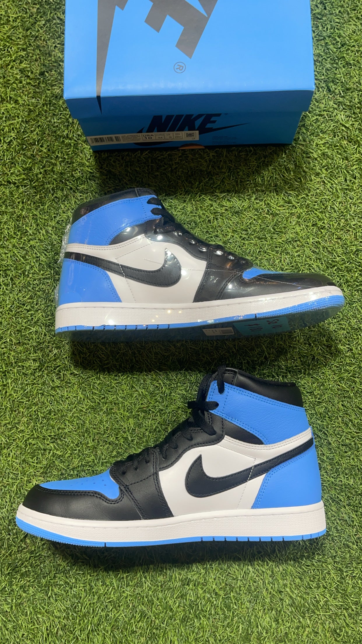 RETRO 1 UNC TOE SZ. 10 (PO)