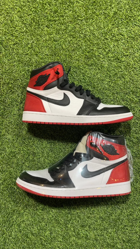 SATIN BLACK TOE 1s Sz 9.5m (PO)