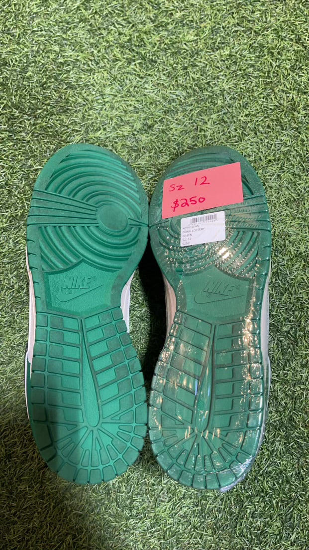 DUNK LOTTERY GREEN SZ. 12 (PO)