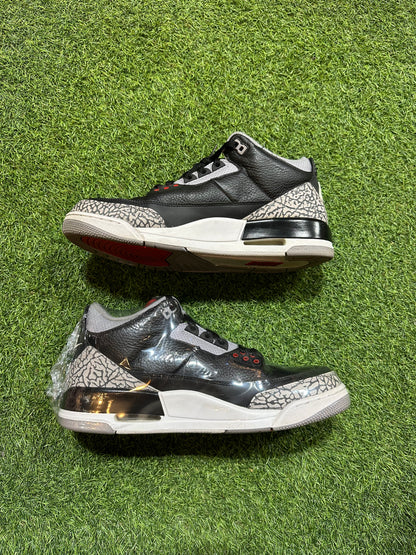 JORDAN 3 BLACK CEMENT SZ 11.5 (PO)