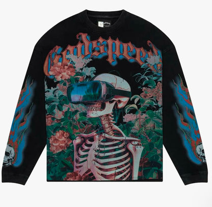 GODSPEED GRAPHIC LONG SLEEVE SZ. (NEW)