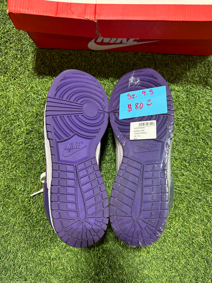 DUNK LOW COURT PURPLE SZ. 9.5 (PO)