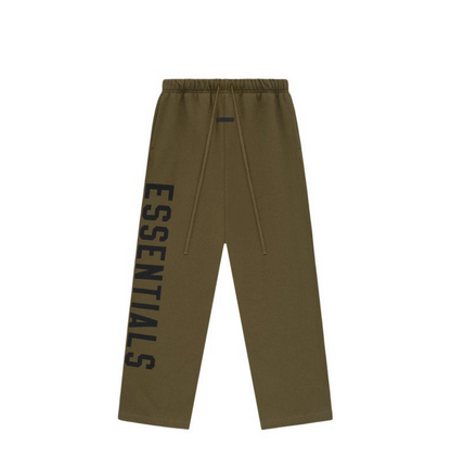 ESSENTIALS OLIVE SWEATPANTS SZ. (New)