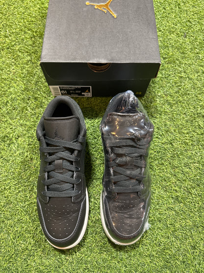 JORDAN 1 LOW BLACK ELEPHANT SZ. 6.5Y (PO)