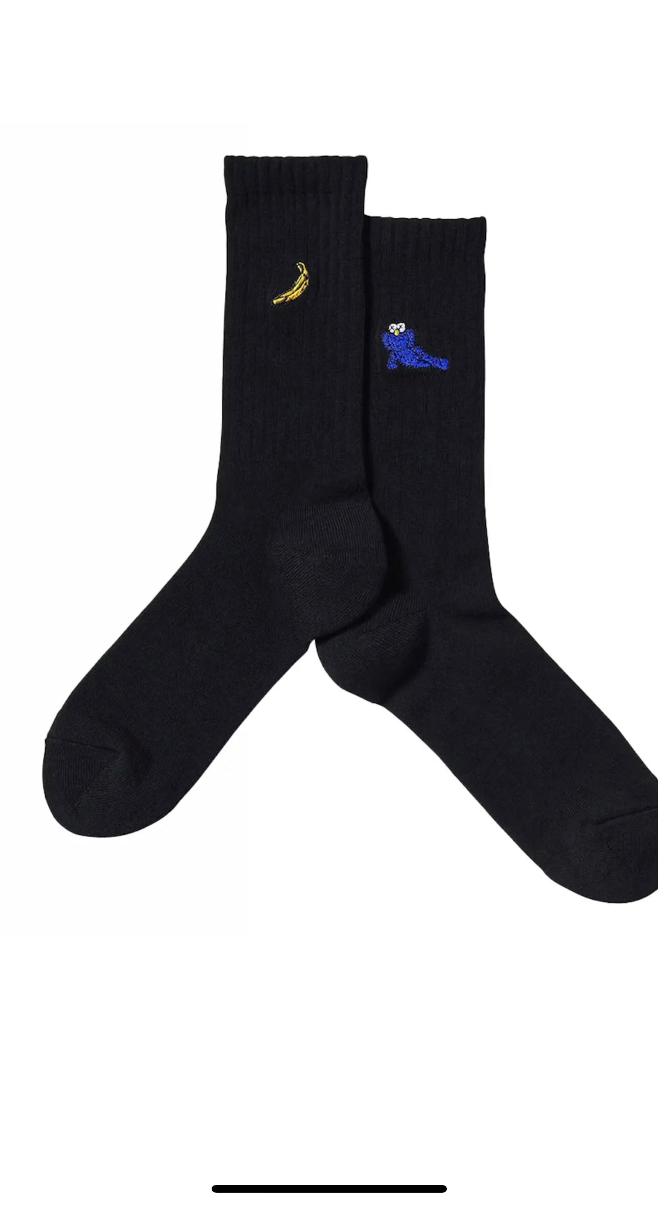 KAWS SOCKS BLK/BLUE (New)