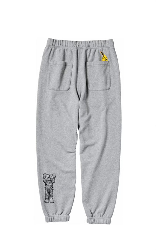 KAWS GREY SWEAT PANTS SZ. (New)