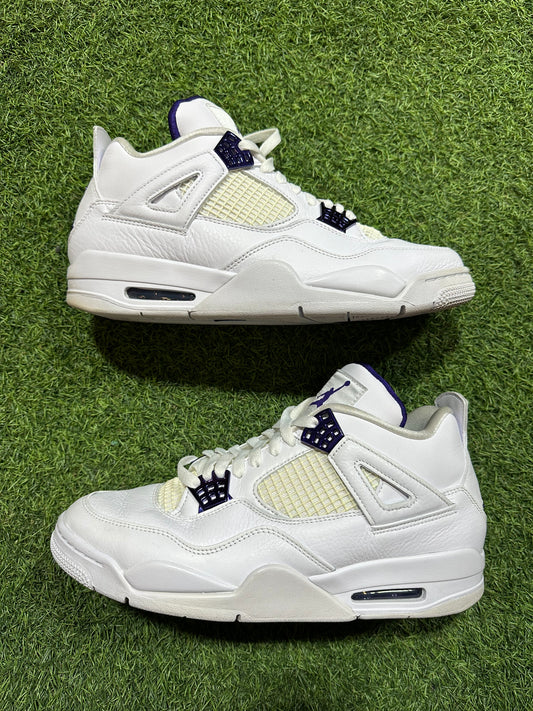 RETRO 4 MATALLIC PIRPLE SZ. 10.5 (PO)