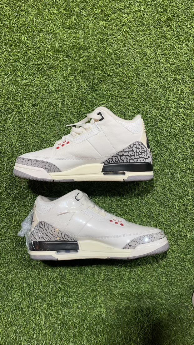 Retro 3 White Cement SZ. 7Y (PO)