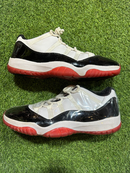 RETRO 11 LOW BRED SZ. 14 (PO) (No Box)