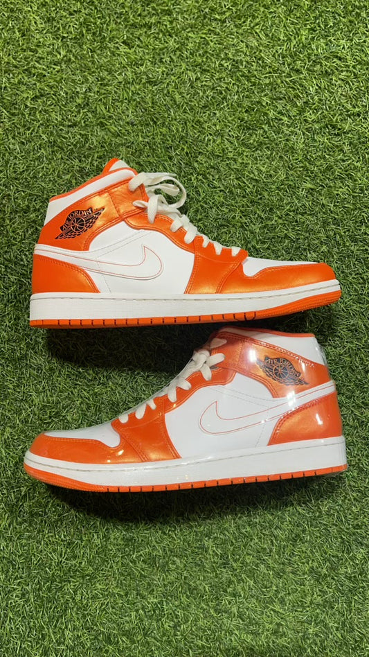 RETRO 1 MID ORANGE SZ. 9.5 (PO)