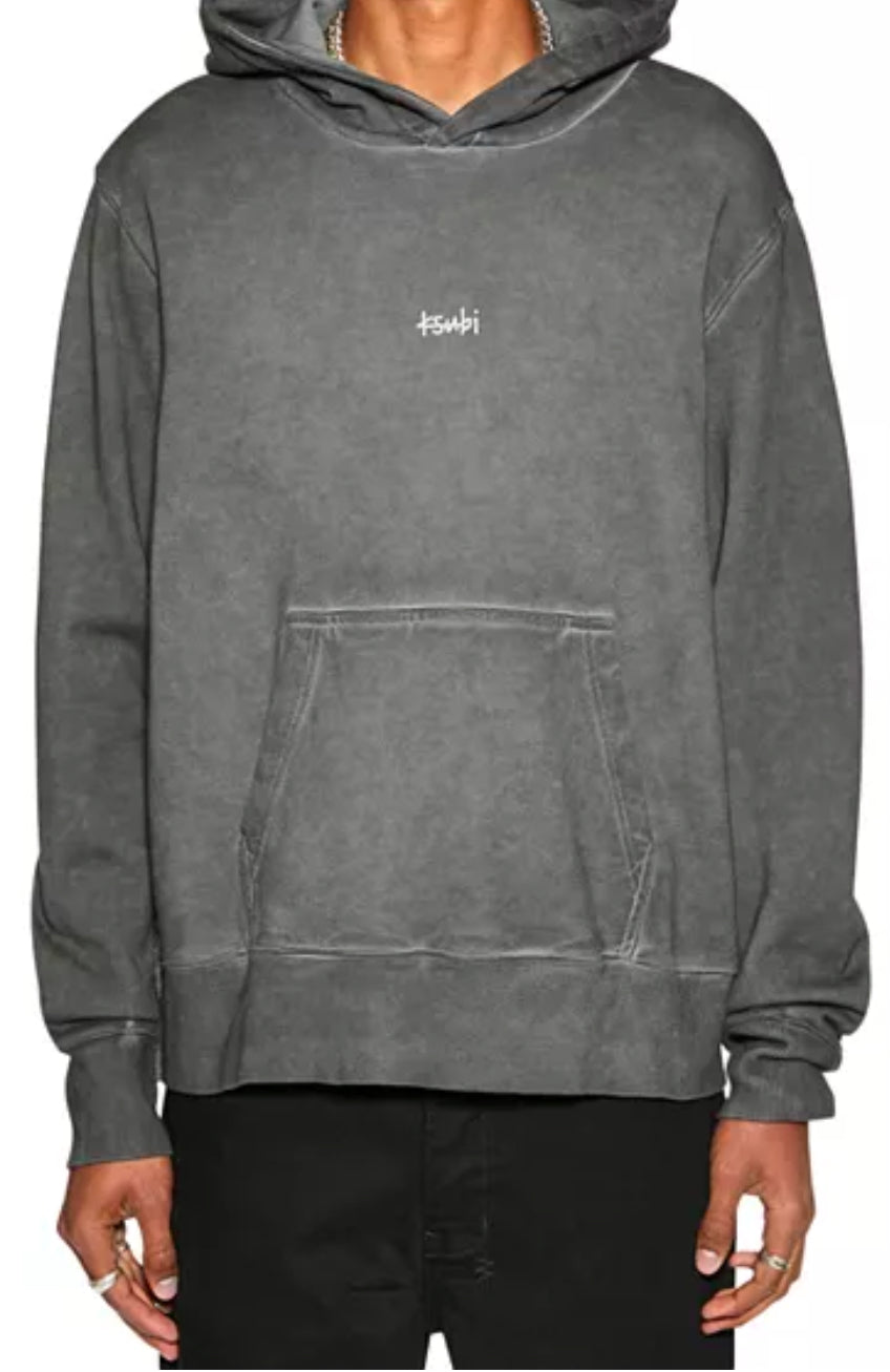 K SUBI HOODIE 1999 FADE KASH CHARCOAL SZ. (New)