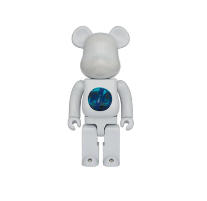 1000% WHITE PILL BEARBRICK (New) (Minor Scratches)