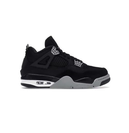 RETRO 4 BLACK CANVAS SZ. 9.5 (NEW)