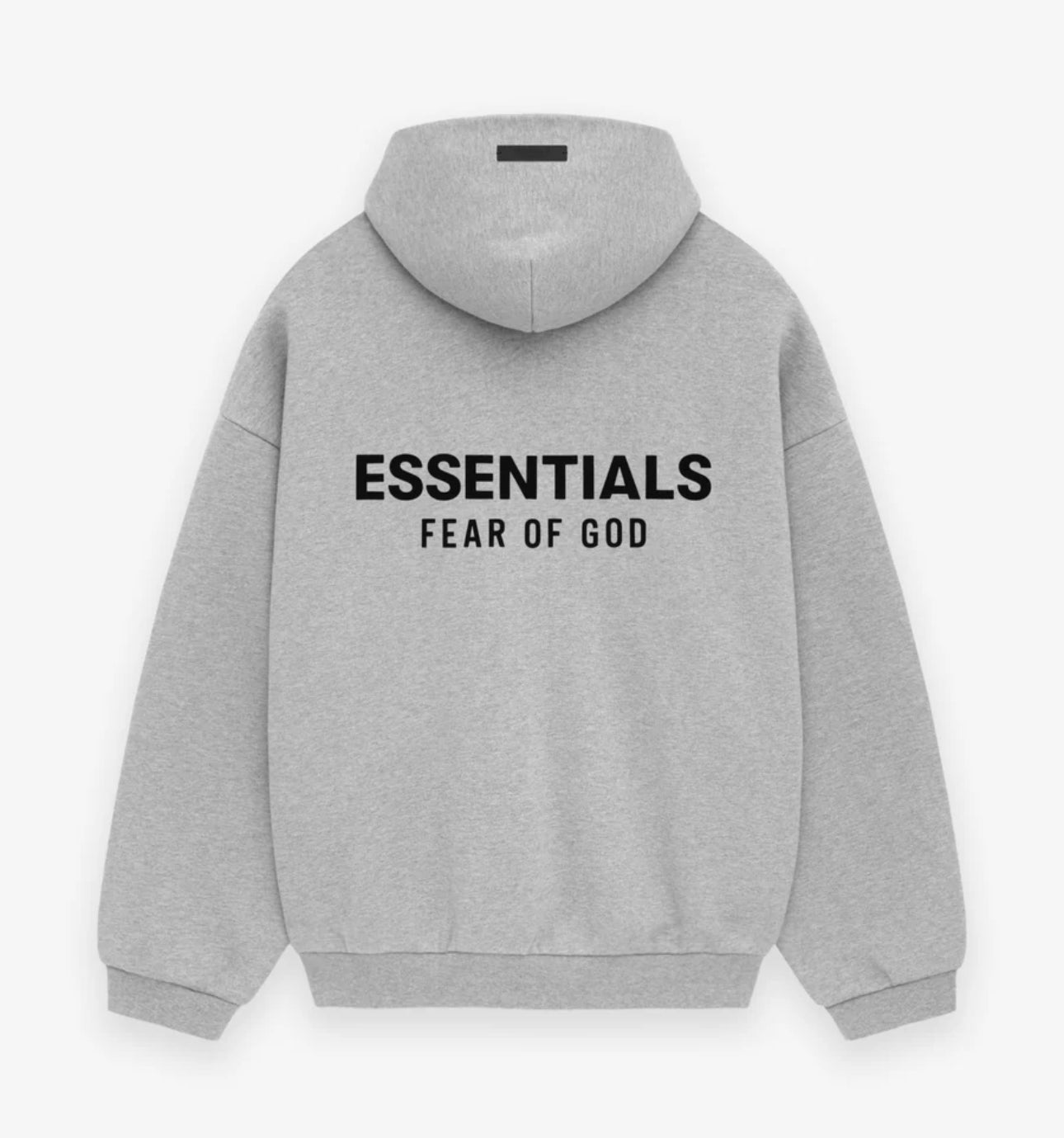 ESSENTIALS LIGHT HEATHER GREY SZ.