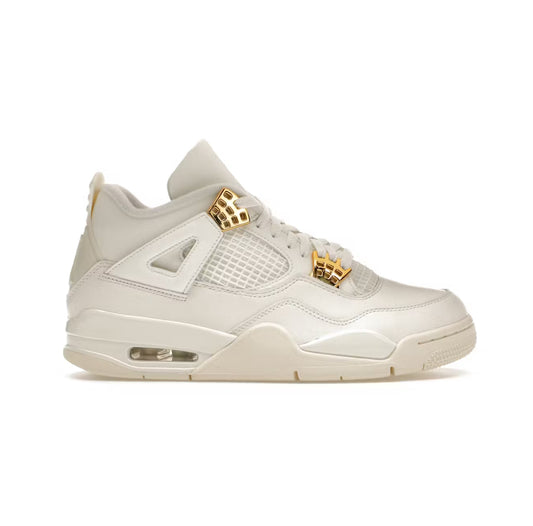 RETRO 4 METALLIC GOLD SZ. 10.5 (New) (No Box)