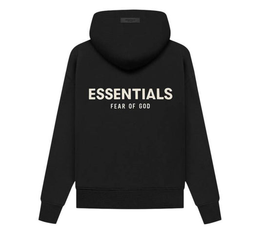 ESSENTIALS HOODIE BLACK (New)