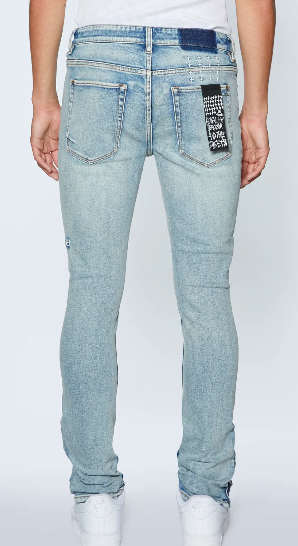 K SUBI JEANS VAN WINKLE CHAMBER BLUE SZ. (New)