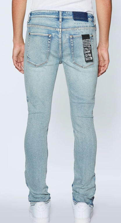 K SUBI JEANS VAN WINKLE CHAMBER BLUE SZ. (New)