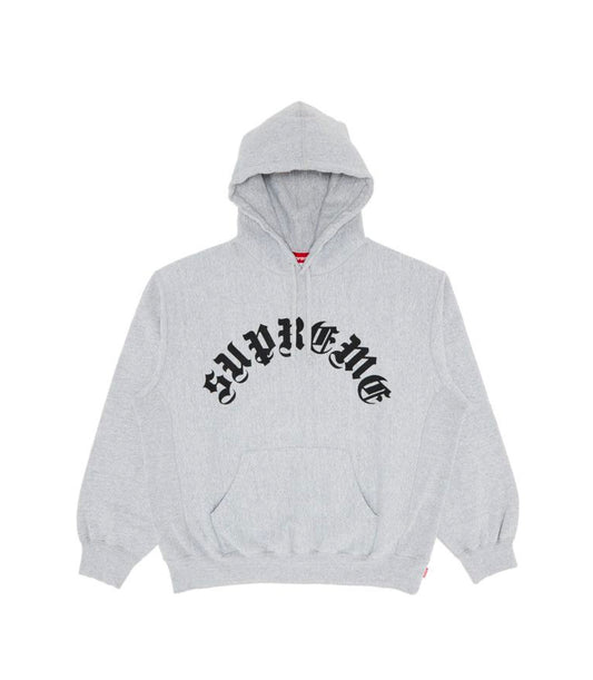 SUPREME GREY HOODIE SZ. (NEW)