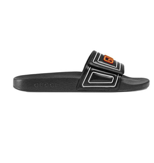 GUCCI SLIDES BLK SZ. 8 (New)