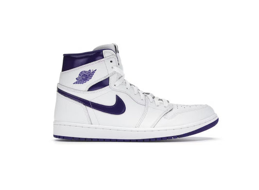 Jordan 1 Court Purple Womens Sz 6y (New)