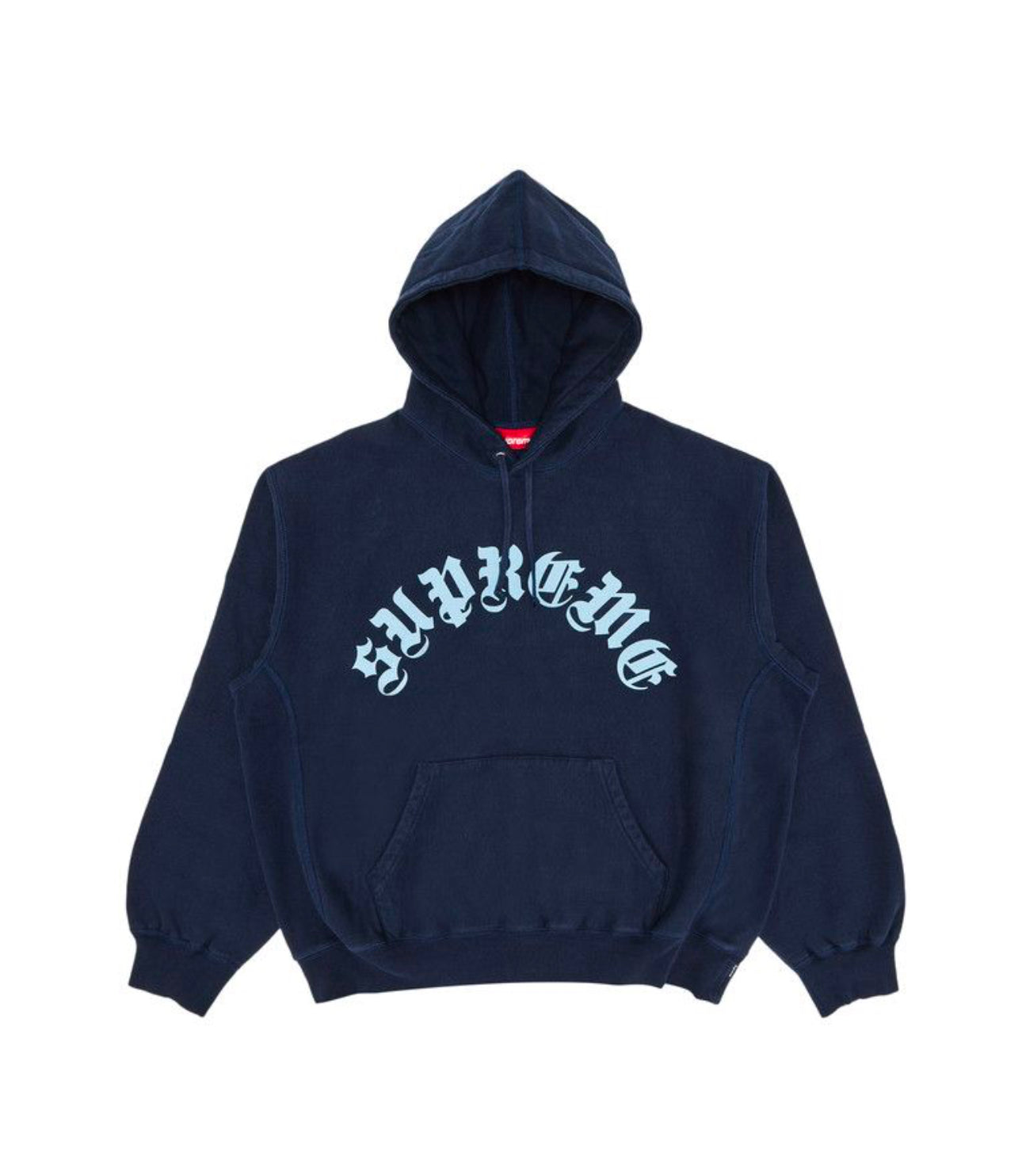 SUPREME HOODIE NAVY BLUE/BABY BLUE SZ. (New)