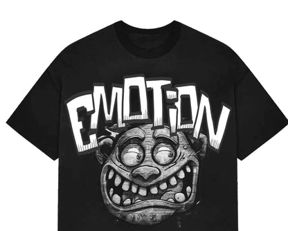 MIX EMOTIONS BLACK MONSTER CROP T SZ. (New)