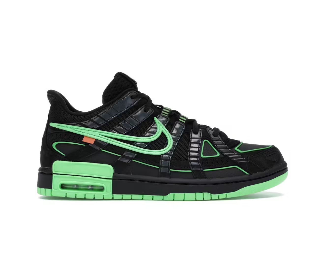 OFFWHITE RUBBER DUNK GRN STRK SZ. 9 (New)