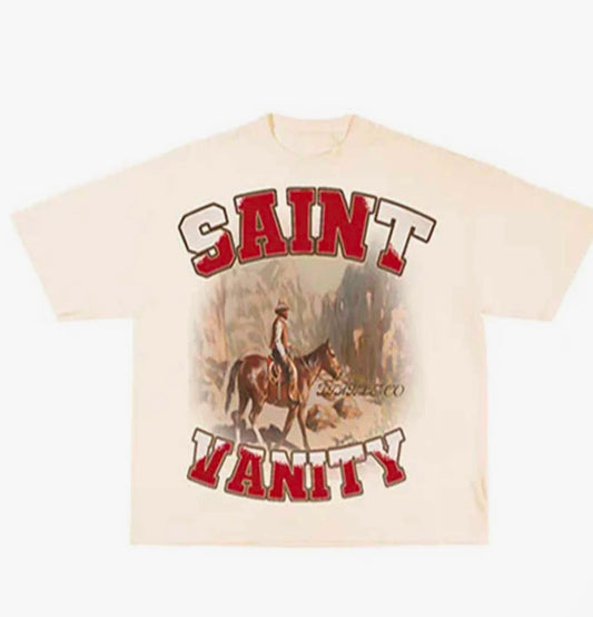 SAINT VANITY T CREAM SZ. L (NEW)