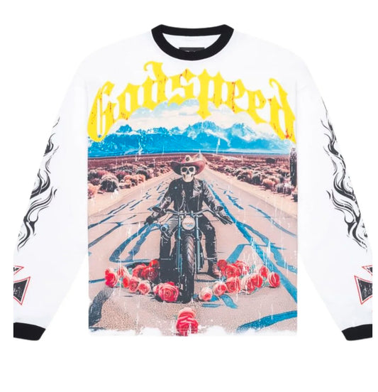 GODSPEED GRAPHIC LONG SLEEVE SZ. M (NEW)